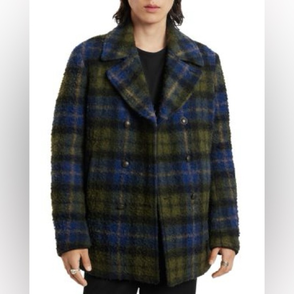 NWT John Varvatos Carlos Peacoat Jacket - Size: EU 44